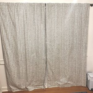 4 panels from Pottery Barn Kids Gray Broken Arrow
Blackout Curtains
